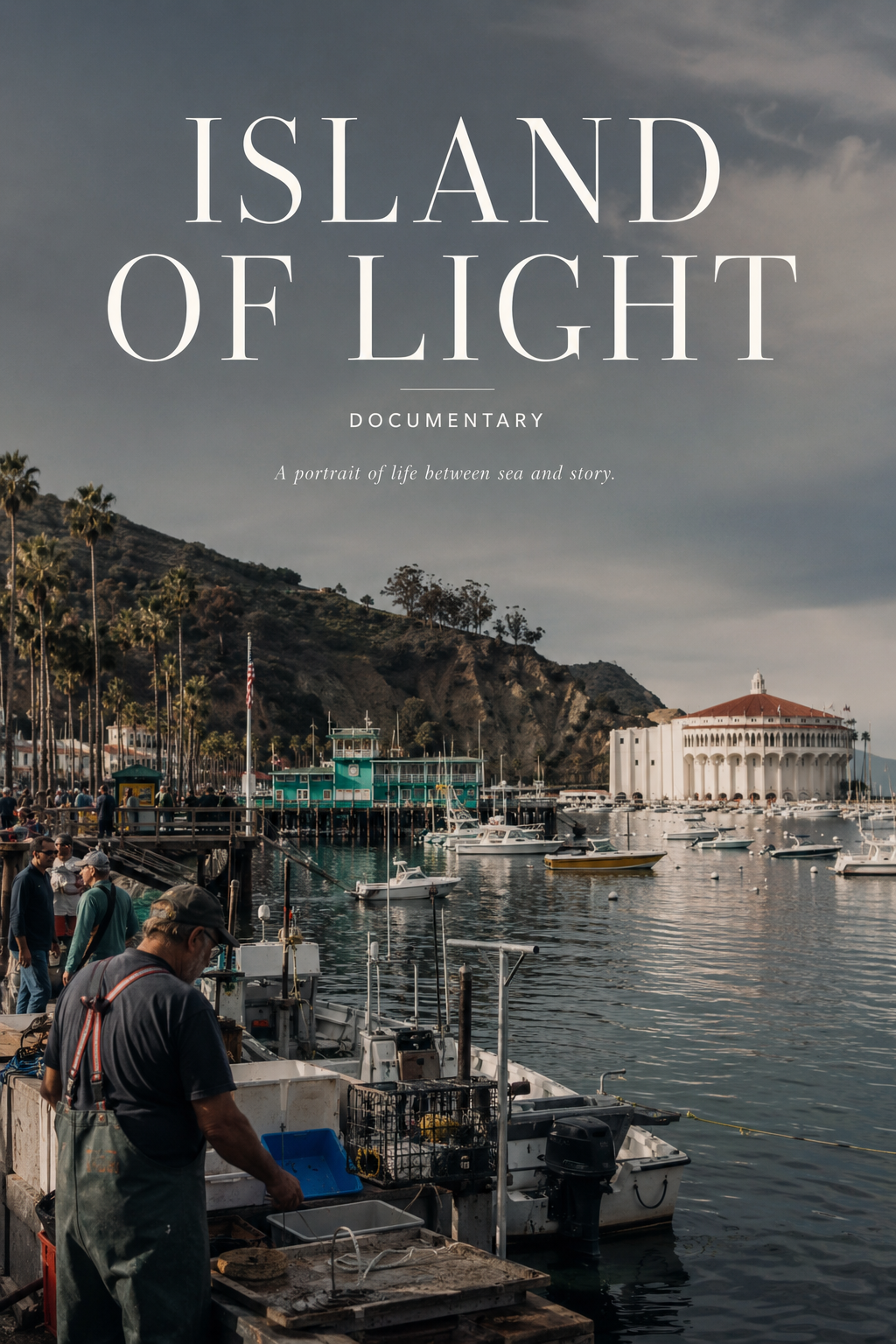 Poster for Island of Light, a documentary competition film
