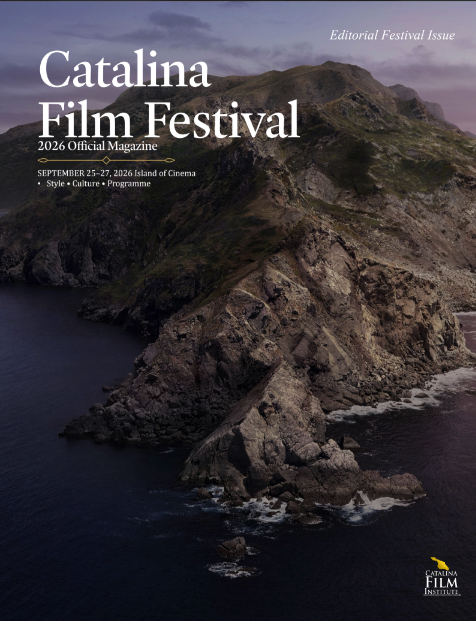 Catalina Film Festival magazine cover