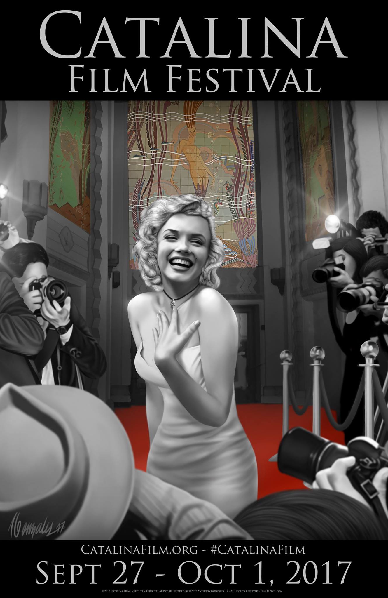 Catalina Film Festival poster for 2017 edition
