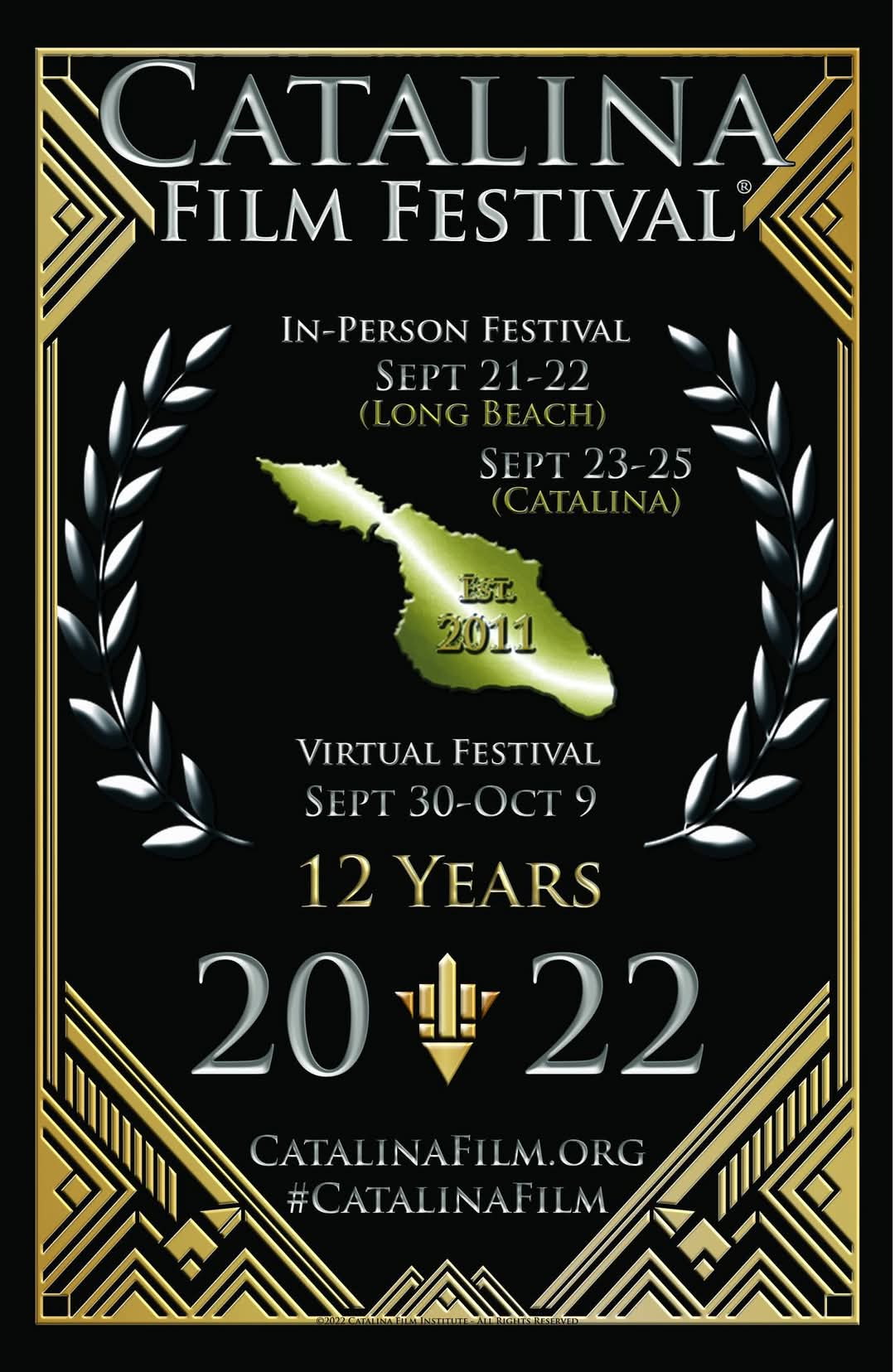2022 Catalina Film Festival poster